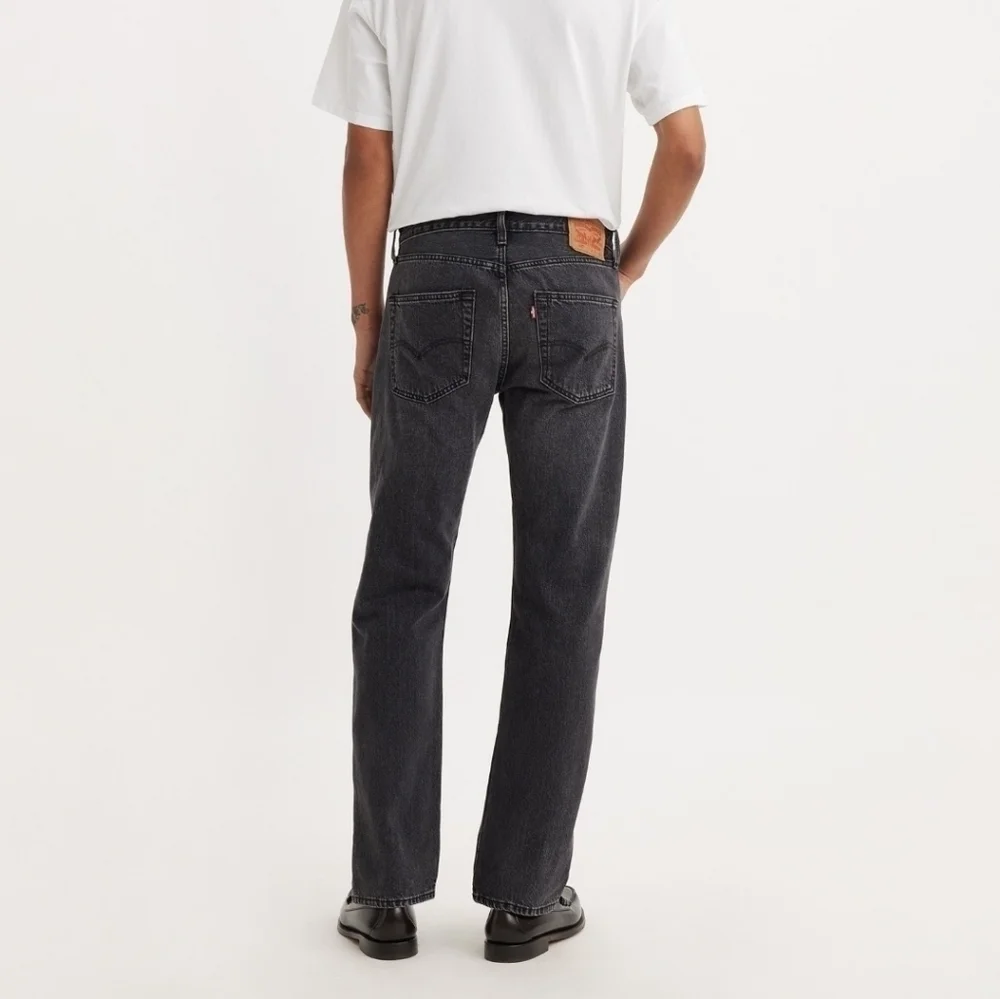 Levi's 501 Original Fit Jean in All Nighter Black Men's Size 40 x 30